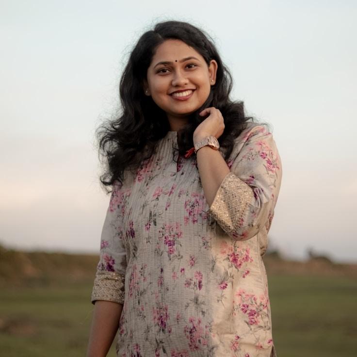 Portrait of Anaya meditation instructor